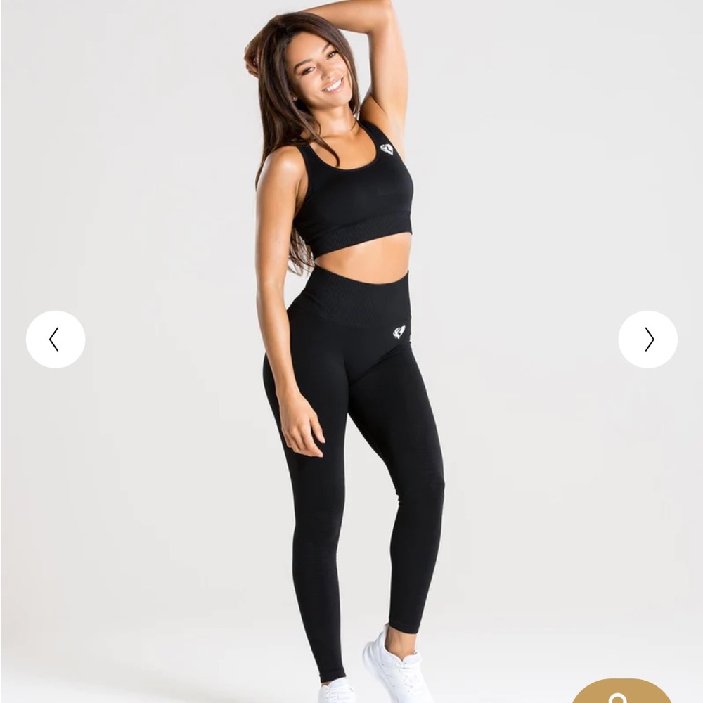 Womens Best Power Seamless Leggings | Black